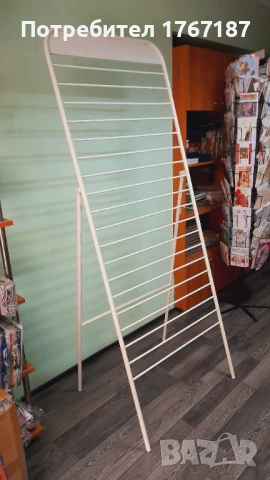 Метален стелаж за хартия, вестници голям 75-200 см, щендер за хартия