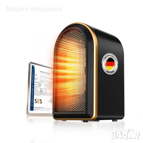 Електрическа вентилаторна печка 1200 вата.