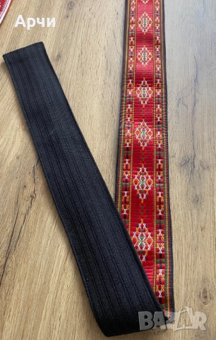 Плътен колан подходящ на народни носии, снимка 2 - Други ценни предмети - 52486614