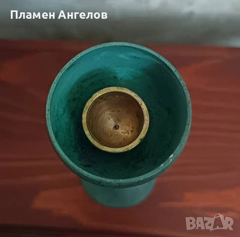 Винтидж, ретро месингов свещник. , снимка 7 - Декорация за дома - 52684611