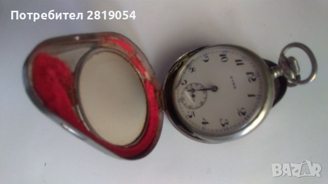 мн  добре  запазен стар джобен часовник марка сима- CYMA цена 90 лв, снимка 11 - Антикварни и старинни предмети - 39778449