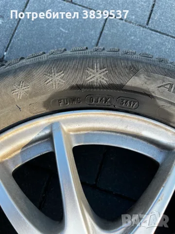 Оригинални джанти за Mercedes 16" 5x112 с гуми Michelin 205/55/16 за A, B, C-класа, снимка 9 - Гуми и джанти - 55838618