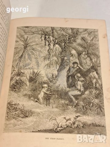 Стара библия с твърди корици на английски език   2/5, снимка 5 - Антикварни и старинни предмети - 47732849