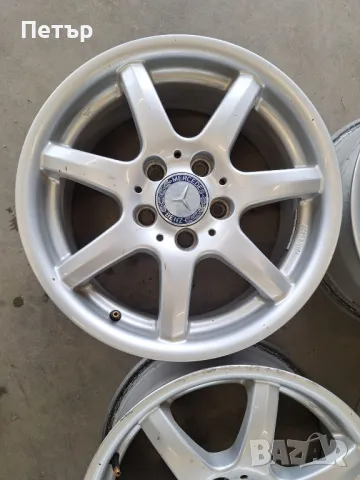 АЛУМИНИЕВИ ДЖАНТИ МЕРЦЕДЕС -5x112x66.6-16цола, снимка 5 - Гуми и джанти - 49266176