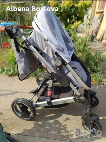Комбинирана количка Мони Гала, снимка 4 - Детски колички - 52731449
