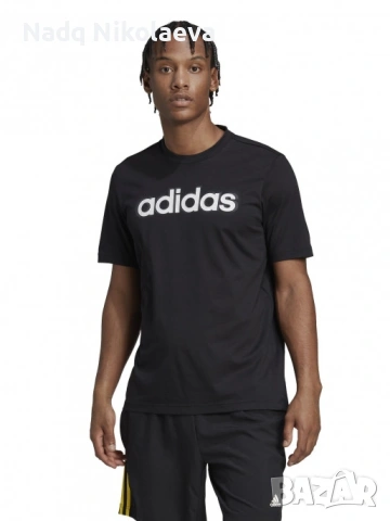 ADIDAS Тениска AEROREADY Workout Silicone Print Linear