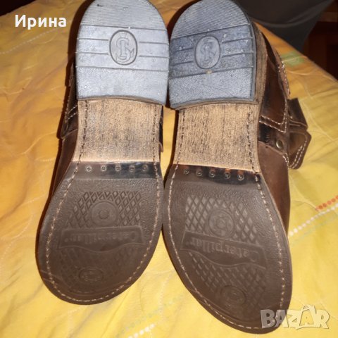 Caterpillar 41 номер естествена кожа , снимка 2 - Дамски боти - 34503026