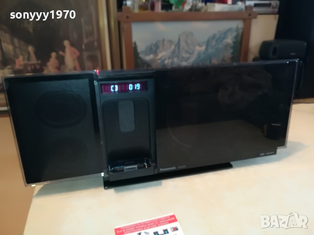 PANASONIC SC-HC37 USB/CD/IPHONE-ВНОС GERMANY 0404221142, снимка 5 - Аудиосистеми - 36337353