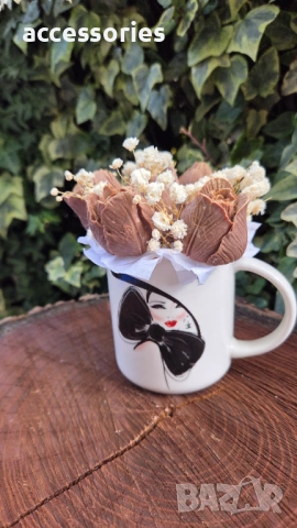 Шоколадов букет – сладък подарък с втори живот!, снимка 4 - Други - 53677200