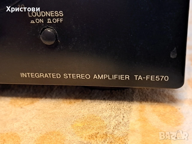 Продавам оригинален усилвател SONY TA - FE 570 , снимка 2 - Ресийвъри, усилватели, смесителни пултове - 53336052