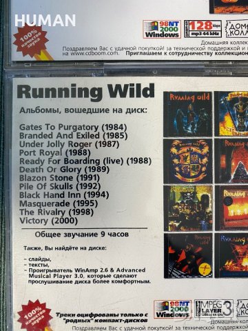 Iron Maiden,Megadeth,Running Wild.Helloween,Accept,Gothit, снимка 10 - CD дискове - 42132048