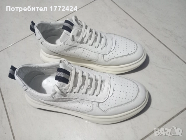  Маратонки от естествена кожа, снимка 3 - Маратонки - 52045096