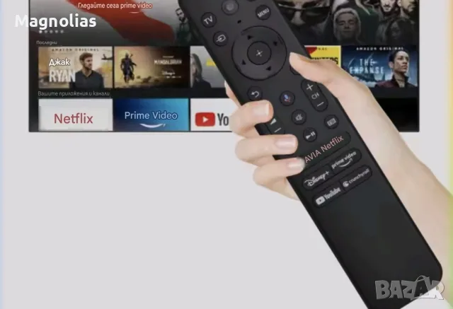 Дистанционно SONY BRAVIA RMF-TX810U - Sony Smart TV 2022-2025 , снимка 6 - Дистанционни - 56154634