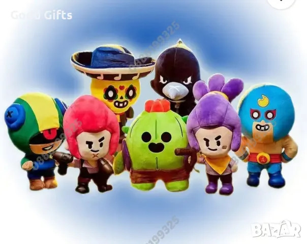 Плюшена играчка Brawl Stars Buddies Spike Cactus, снимка 5 - Плюшени играчки - 47432788