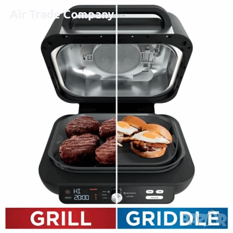 Грил и Фритюрник с горещ въздух, 5-в-1, Ninja EG351EU, снимка 6 - Фритюрници - 51687221