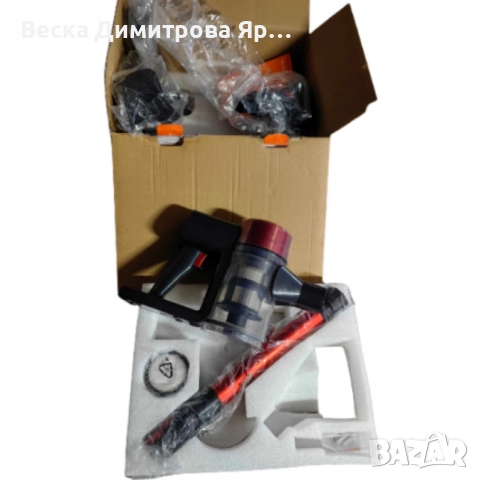 1 бр. Безжична прахосмукачка Cordless Vacum Cleaner Buture VC50 Red, снимка 11 - Прахосмукачки - 52052342