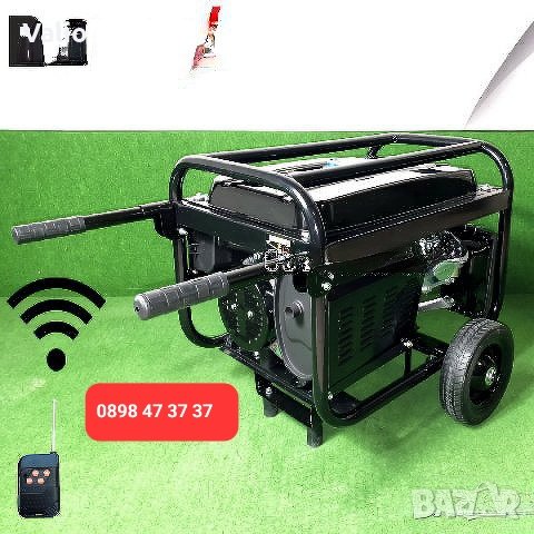 Генератор за ток 3.0 kw с електрически стартер + дистанционно, снимка 4 - Генератори - 38242896