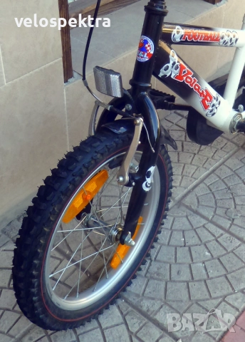 ФУТБОЛ -16 цола капли ! Тип БМХ ! Отличен !, снимка 3 - Велосипеди - 52158419