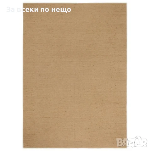 Ръчно изработен килим букле 120x180 см юта и памук Код P1025, снимка 3 - Килими - 51223680