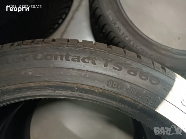 4бр.зимни гуми 265/40/21-295/35/21 Continental спорт пакет, снимка 5 - Гуми и джанти - 53665994