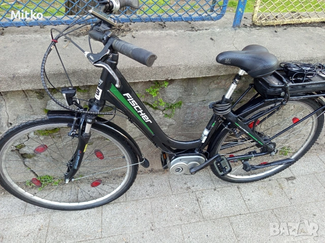 28 цола електрически алуминиев велосипед с 7 скорости усилени капли амортисьори предни като нов , снимка 7 - Велосипеди - 53725728