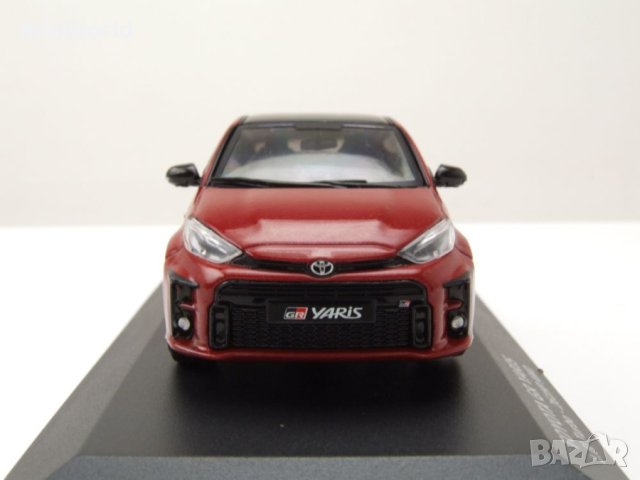 Toyota Yaris GR 2020 - мащаб 1:43 на Solido моделът е нов в PVC дисплей-кейс, снимка 5 - Колекции - 42719015