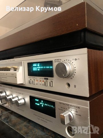 Грамофон Radiotehnika ЗП-101, снимка 6 - Радиокасетофони, транзистори - 42454542
