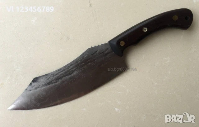 Широк японски нож с ковано острие, фултанг, 5Cr15Mov 