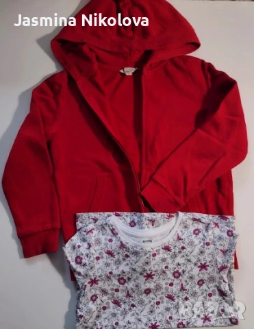 Комплект дрехи (12 броя) за момиче 116 / 122, снимка 5 - Детски комплекти - 53146942