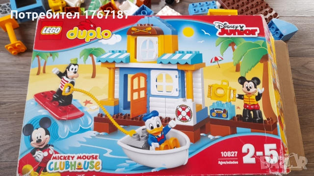 Лего Дупло Мики Маус Lego Duplo конструктор 48 части като НОВ