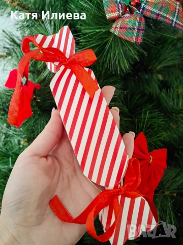 РАЗПРОДАЖБА! Коледни опаковки, бонбони 