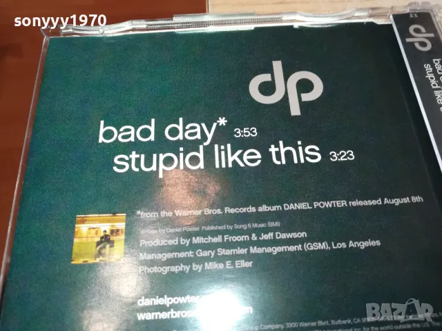 DANIEL POWTER CD 2602251901, снимка 9 - CD дискове - 49290727