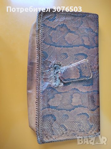Дамска чанта от питон, снимка 1 - Чанти - 41619738