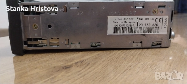 Оригинален радио касетофон GM Blaupunkt CAR 300., снимка 4 - Аксесоари и консумативи - 52138646