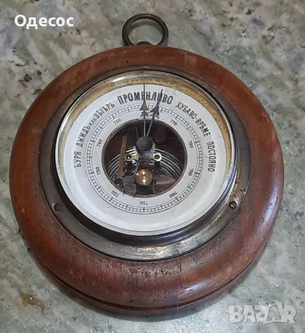 Старинен барометър Царство България, снимка 1