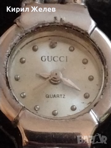 ДАМСКИ ЧАСОВНИК GUCCI QUARTZ JAPAN МНОГО КРАСИВ СТИЛЕН ДИЗАЙН 33897, снимка 3 - Дамски - 38784297