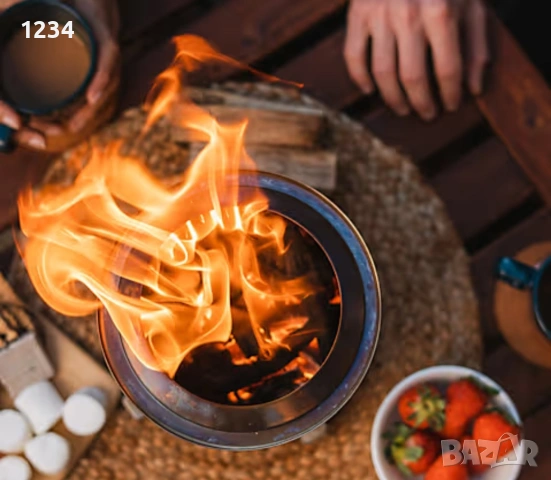 Solo Stove Mesa XL – компактно настолно огнище (7 инча) с поставка, снимка 4 - Други стоки за дома - 53707818