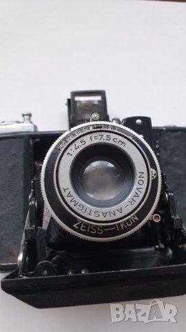 Фотоапарат Zeiss Ikon Camera Novar Anastigmat 7.5 cm 1:4,5, снимка 3 - Антикварни и старинни предмети - 41615842