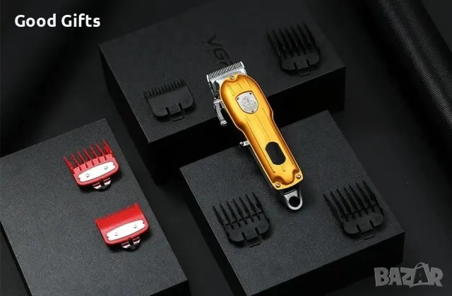 Професионална машинка за подстригване VGR V-092 – Метален корпус, висока мощност, премиум дизайн, снимка 2 - Машинки за подстригване - 50384768