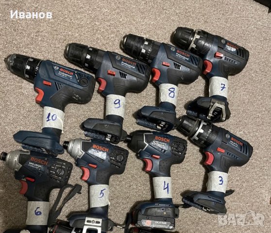 Винтоверти Бош , девалт Bosch Dewalt 18V, снимка 3 - Винтоверти - 38966165