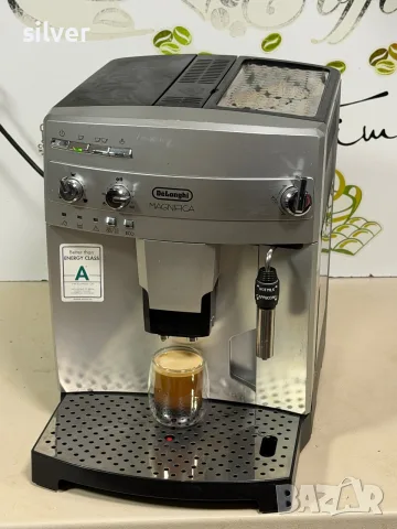 Кафемашина кафе автомат delonghi magnifica с гаранция, снимка 8 - Кафемашини - 55997576