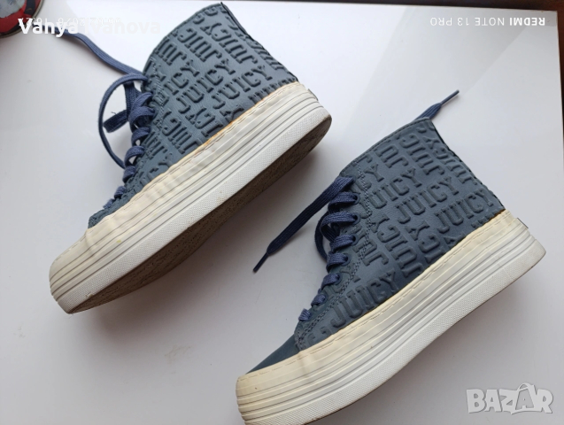 Juicy Couture black label кецове, снимка 8 - Кецове - 53384060