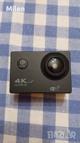 Екшън камера (action camera) 4k ultra hd + аксесоари