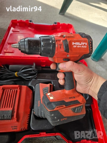 Hilti SF 6H-A22 ударен винтоверт, снимка 3 - Винтоверти - 53694671