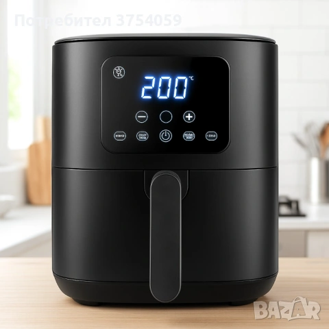 Air fryer 6 литра T&G Best Cooking 32850A0, снимка 2 - Фритюрници - 53175400