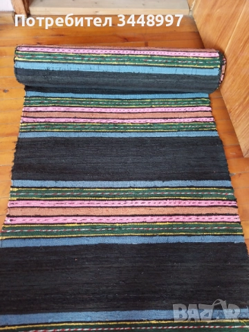 Продавам домашно тъкани черги 5 лв/м, снимка 2 - Други - 52299454