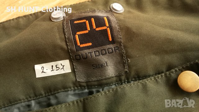 24OUTDOOR WATERPROOF Trouser размер L за лов риболов и туризъм панталон водонепромокаем - 60, снимка 15 - Екипировка - 35897143