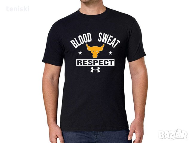  Тениски и потници Under Armour Dwayne "The Rock" Johnson Скалата , снимка 3 - Тениски - 31364143