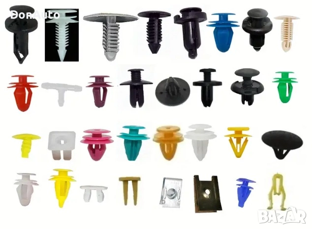 Универсални копки/клипси за автомобил, снимка 6 - Аксесоари и консумативи - 51477071