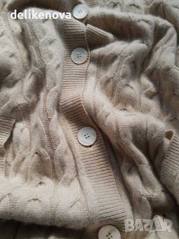 Кашмир. BONGENIE GRIDER. Size M- L Великолепна жилетка Пелерина 